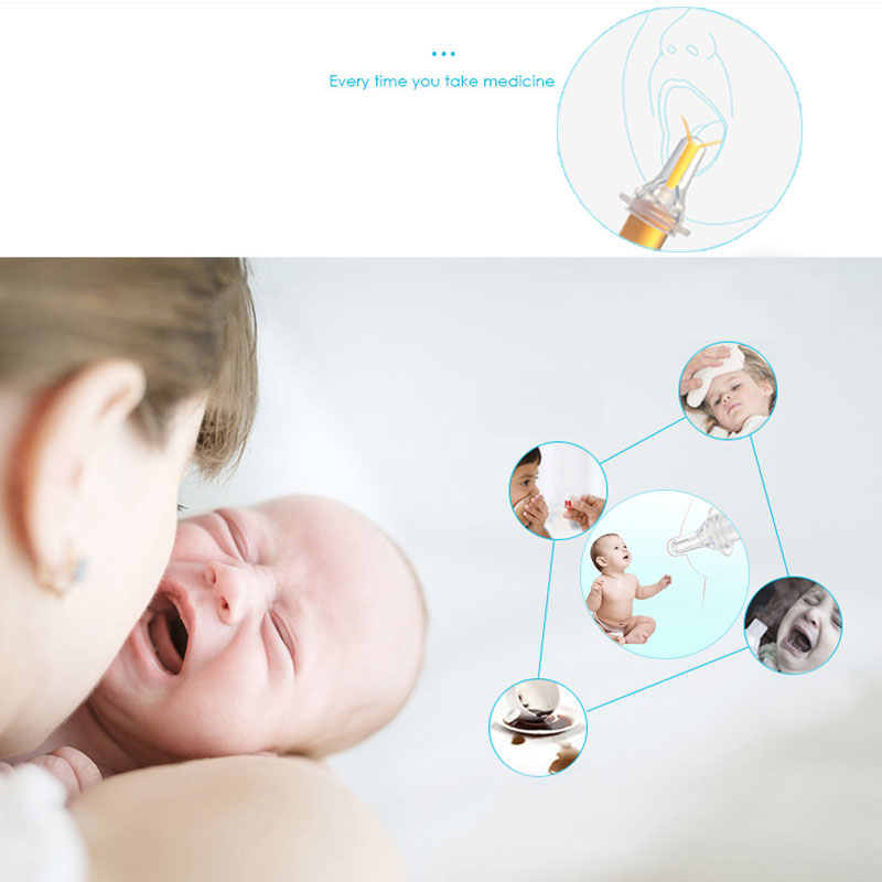 Baby Kids Smart Medicine Dispenser Needle