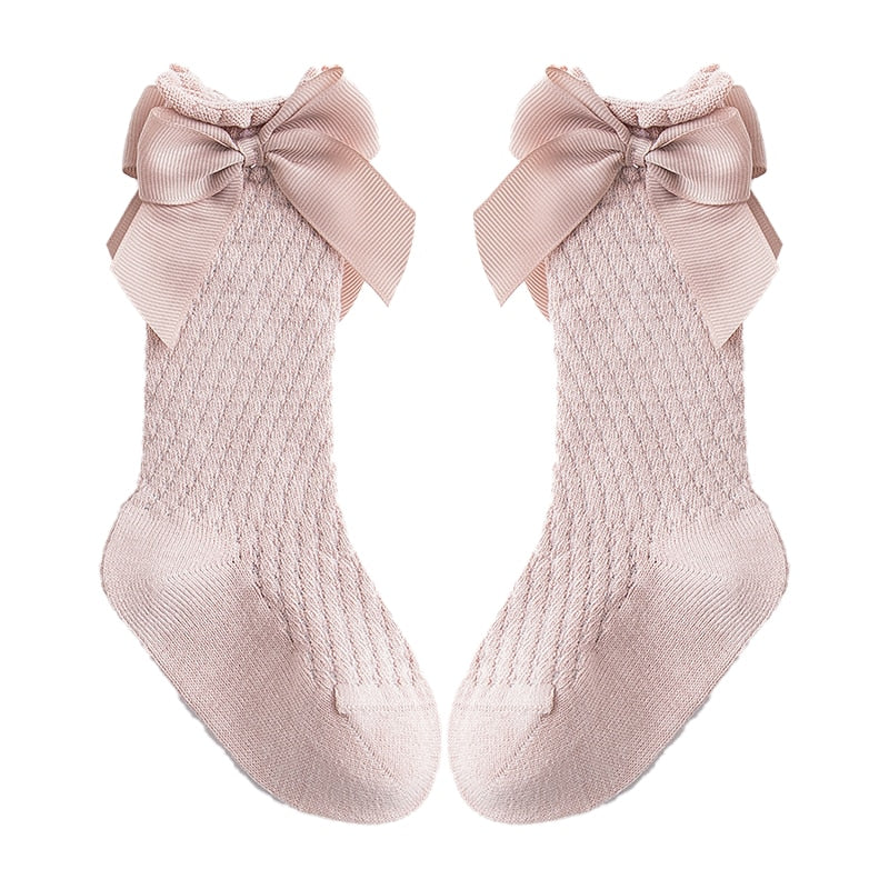 Children Baby Girls Leg Warmer Fox Knee High Socks