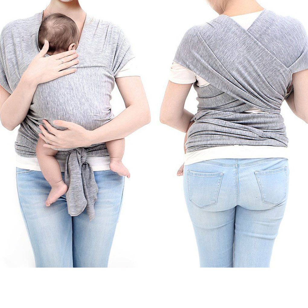 Baby Carrier Sling Swaddle for Newborns Cotton Infant Wrap Hipseat Breastfeed Birth Nursing Cover
