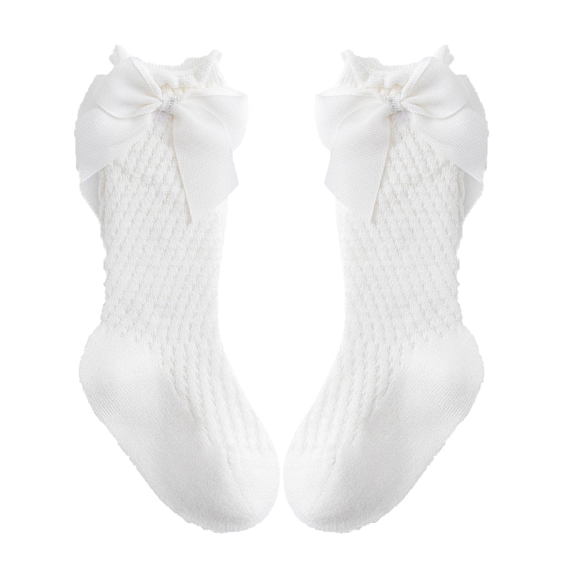 Children Baby Girls Leg Warmer Fox Knee High Socks