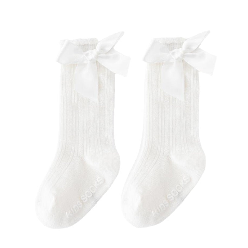 Children Baby Girls Leg Warmer Fox Knee High Socks