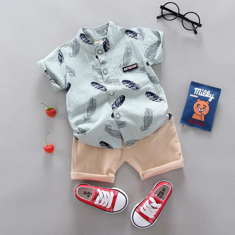 Fashion Baby Boy's Suit Summer Casual Clothes