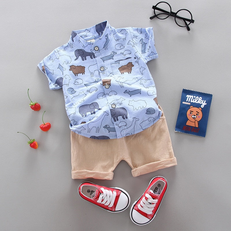 Fashion Baby Boy's Suit Summer Casual Clothes
