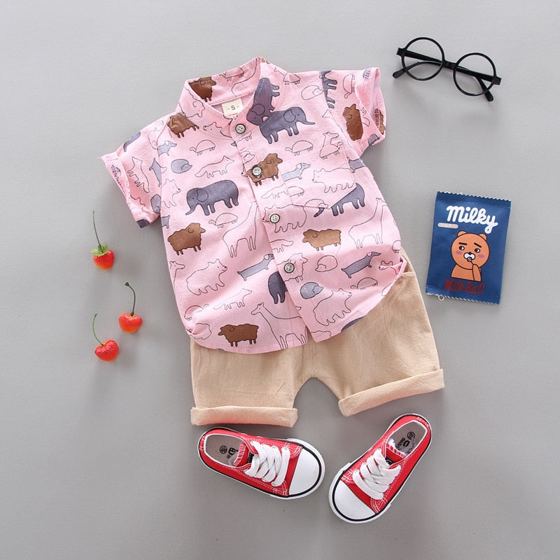 Fashion Baby Boy's Suit Summer Casual Clothes