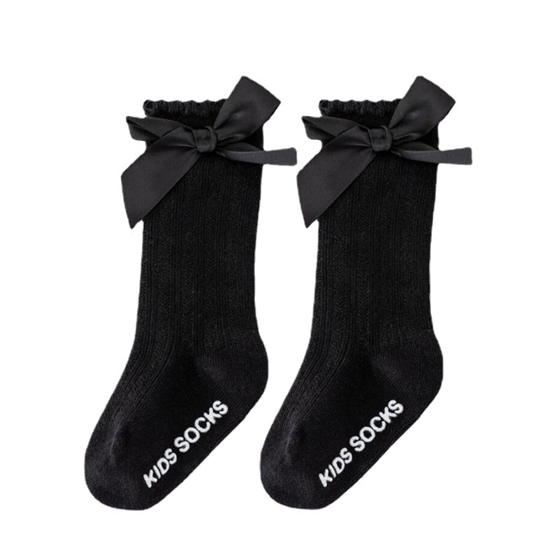 Children Baby Girls Leg Warmer Fox Knee High Socks