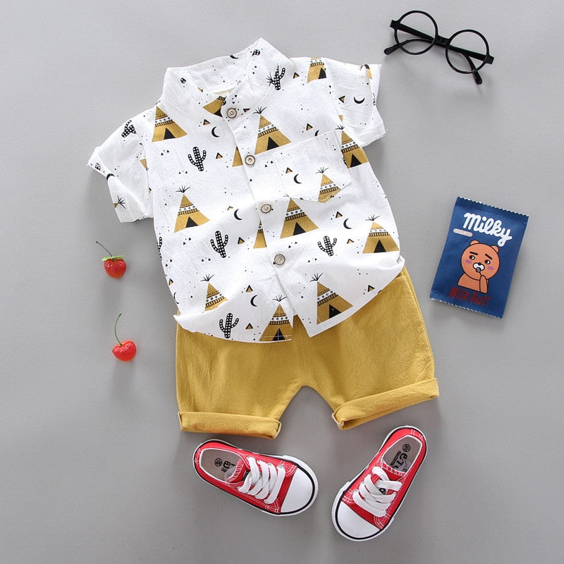 Fashion Baby Boy's Suit Summer Casual Clothes