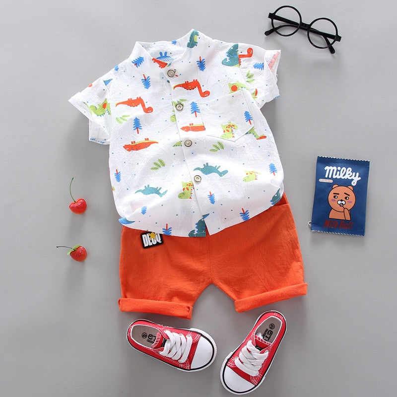Fashion Baby Boy's Suit Summer Casual Clothes