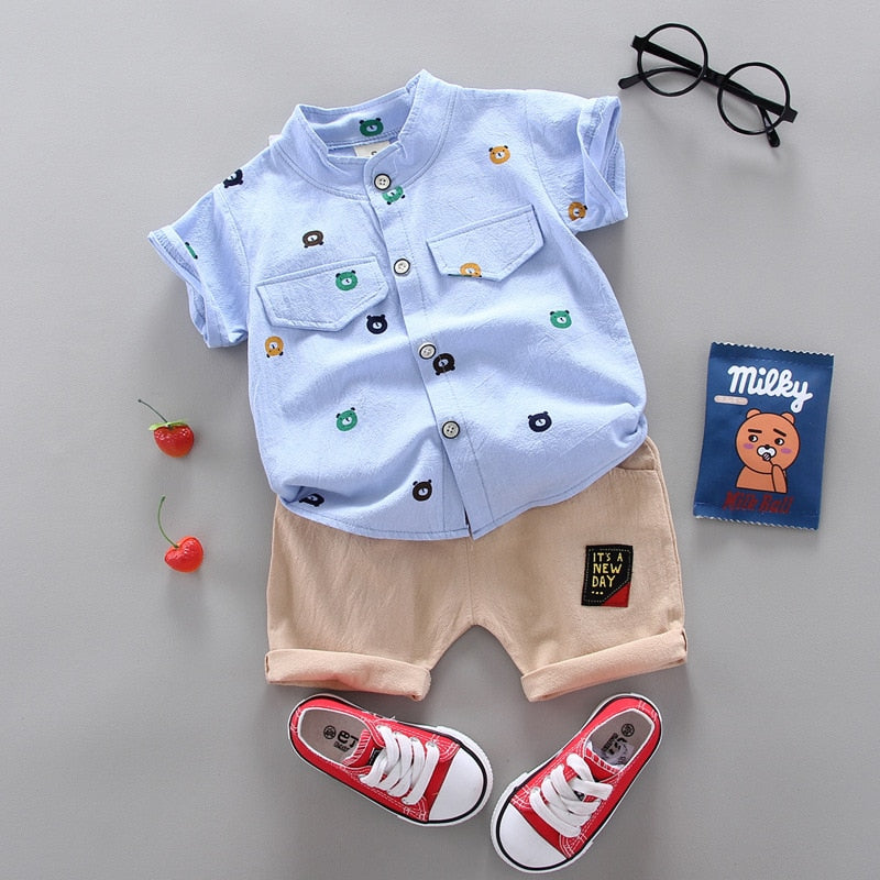 Fashion Baby Boy's Suit Summer Casual Clothes