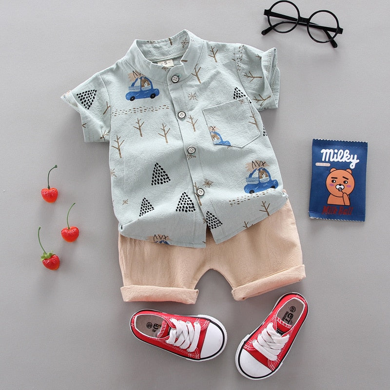 Fashion Baby Boy's Suit Summer Casual Clothes