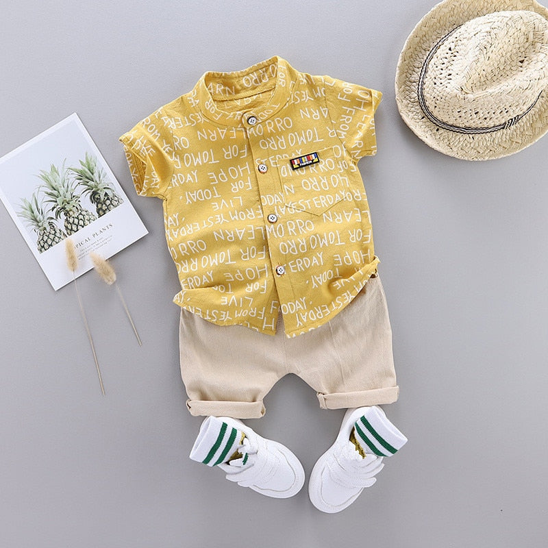 Fashion Baby Boy's Suit Summer Casual Clothes