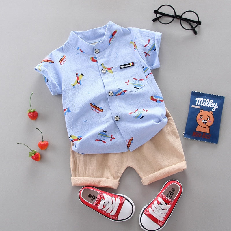 Fashion Baby Boy's Suit Summer Casual Clothes