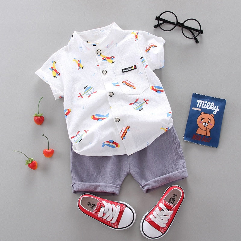 Fashion Baby Boy's Suit Summer Casual Clothes