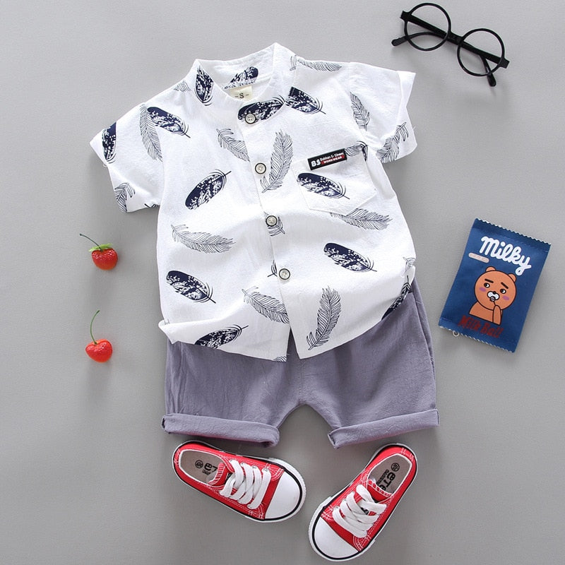 Fashion Baby Boy's Suit Summer Casual Clothes