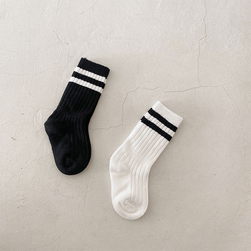 New Kids Cotton Sport School Students Socks