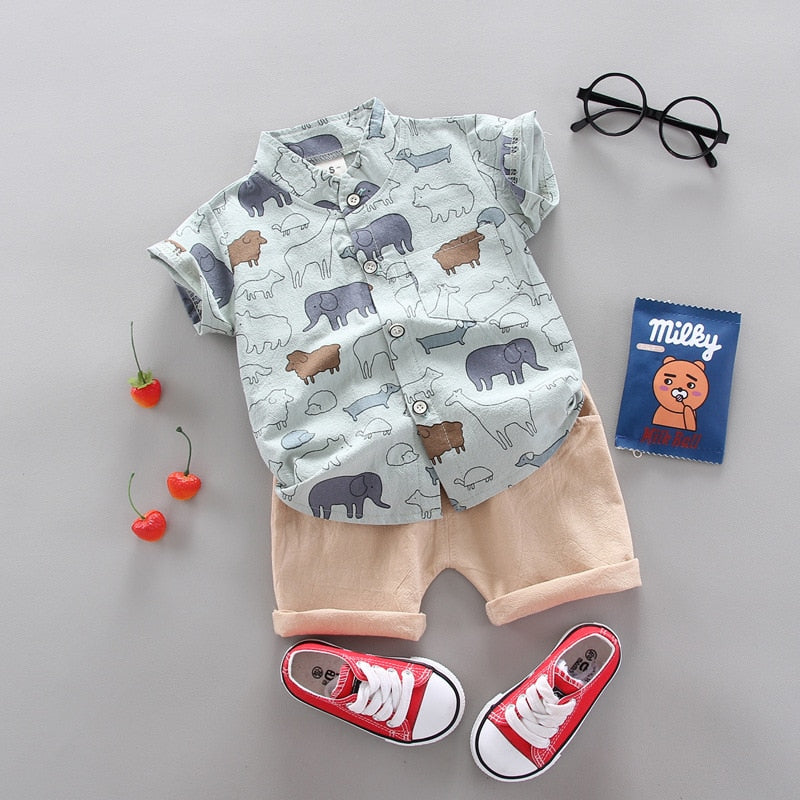 Fashion Baby Boy's Suit Summer Casual Clothes