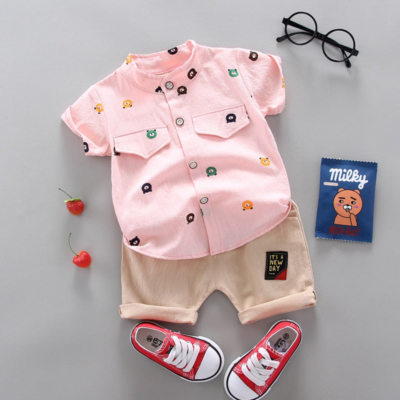 Fashion Baby Boy's Suit Summer Casual Clothes