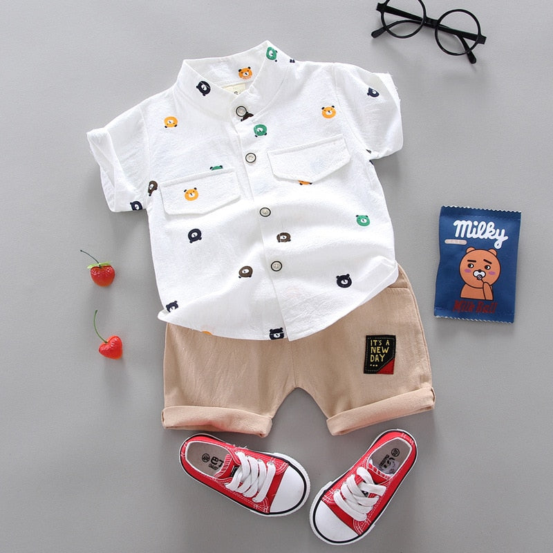 Fashion Baby Boy's Suit Summer Casual Clothes
