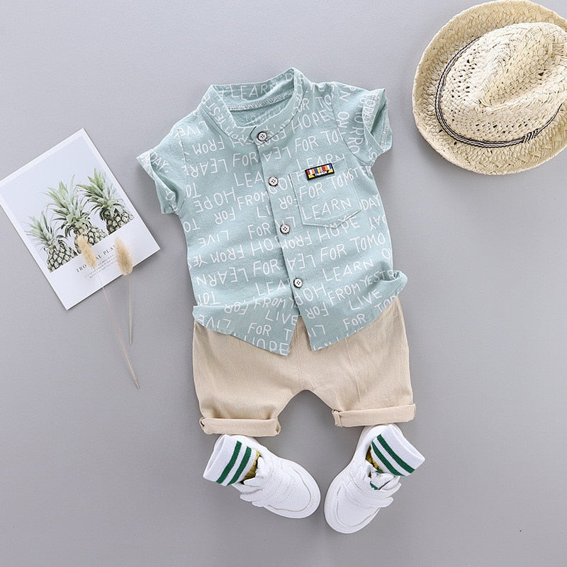 Fashion Baby Boy's Suit Summer Casual Clothes