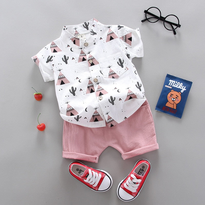 Fashion Baby Boy's Suit Summer Casual Clothes