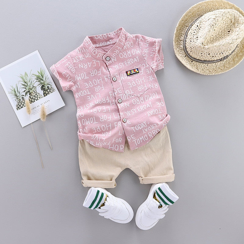 Fashion Baby Boy's Suit Summer Casual Clothes