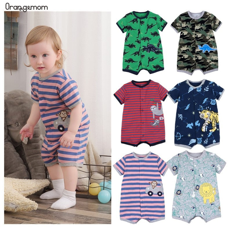 Orangemom Official Store Summer Boys Baby Clothing
