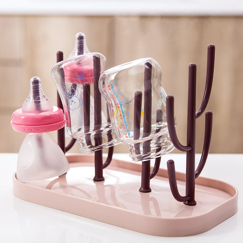 Baby Feeding Bottle Drain Rack Nipple Feeding Cup Holder